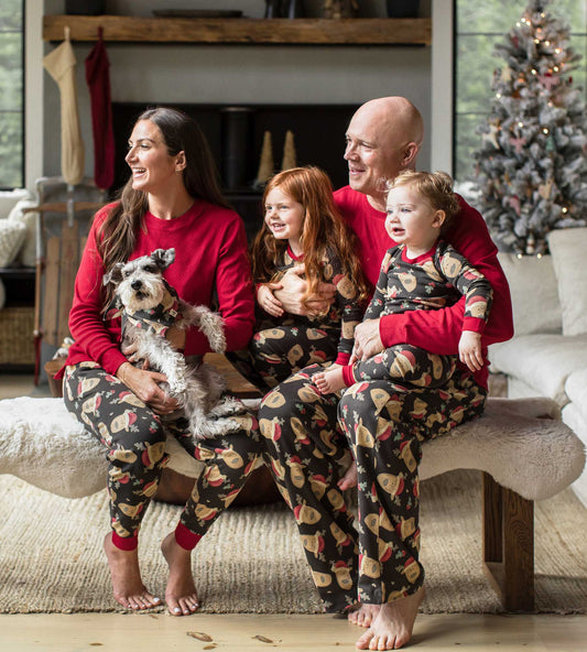 Jolly Reindeer Organic Cotton Women's Pajamas