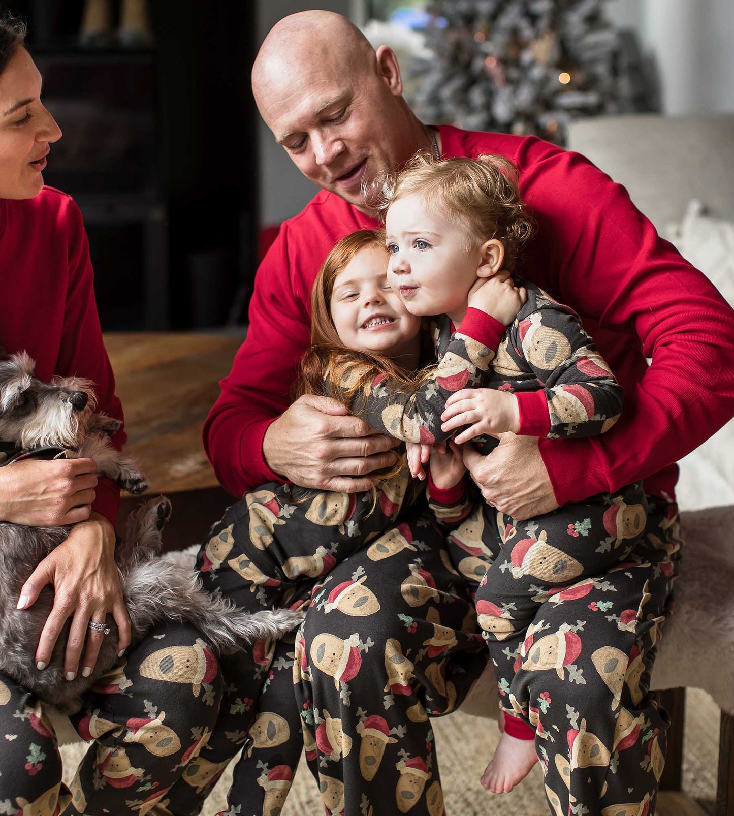 Jolly Reindeer Organic Cotton Men's Pajamas