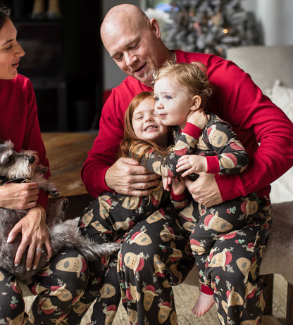 Jolly Reindeer Organic Cotton Men's Pajamas