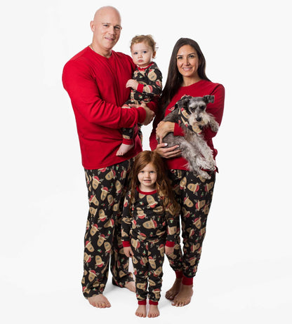 Jolly Reindeer Organic Cotton Men's Pajamas