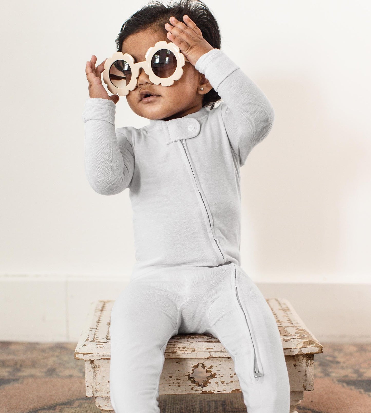 Honeysoft™ Footless Baby Sleeper - Feather