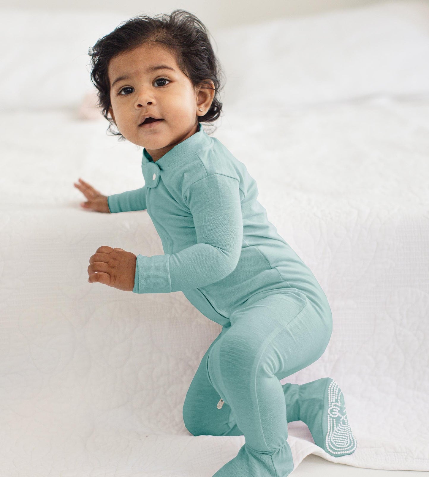 Honeysoft™ Two-Piece Pajamas - Seaglass Blue