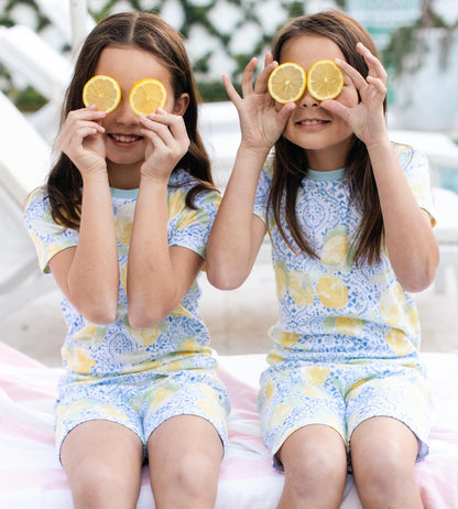 Lemon Tiles Organic Cotton Sleep & Play