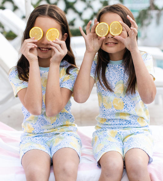 Lemon Tiles Organic Cotton Sleep & Play