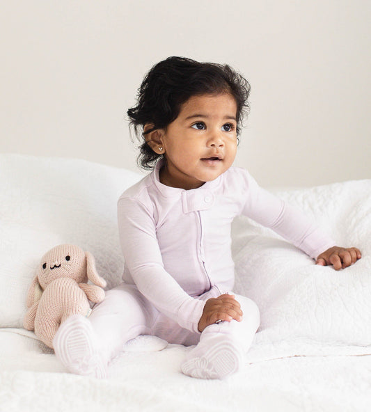 Honeysoft™ Baby Girl Sleeper - Sweet Lavender