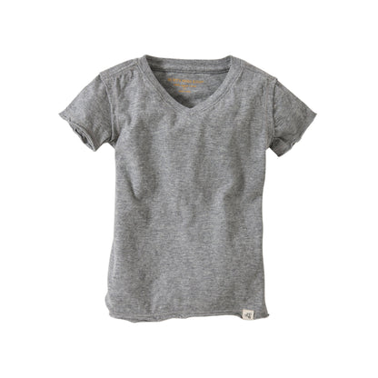 Short Sleeve Signature Organic Baby V Neck Tee