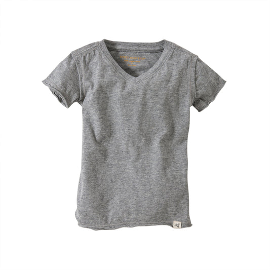 Short Sleeve Signature Organic Baby V Neck Tee