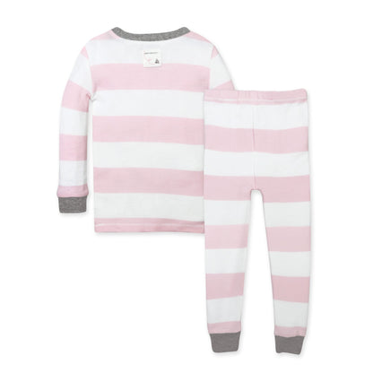 Rugby Stripe Organic Cotton Snug Fit Pajamas