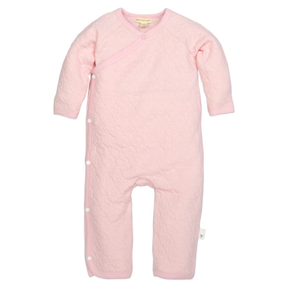Quilted Bee Organic Wrap Front Baby Jumpsuit