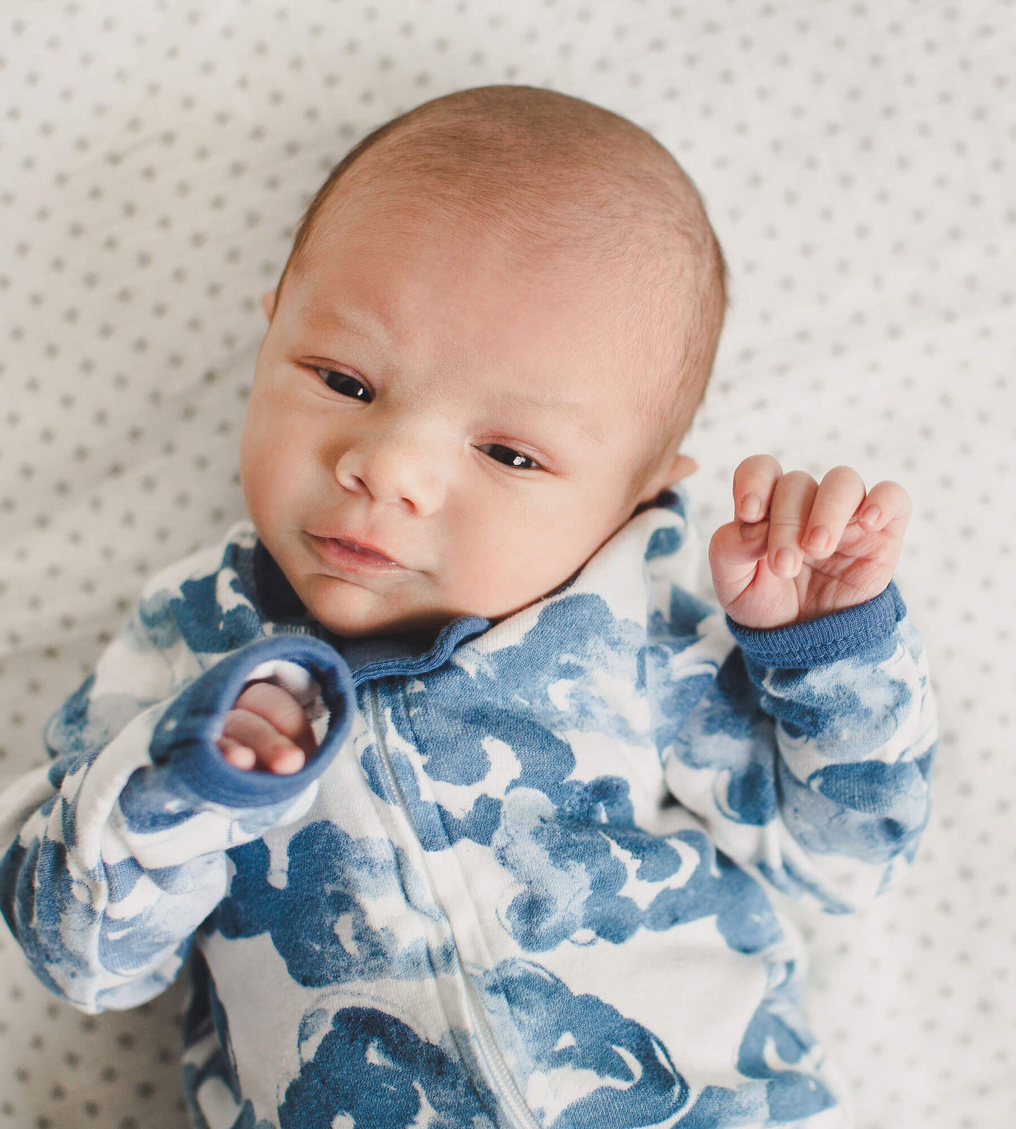 Moonlight Clouds Organic Cotton Footed Sleep & Play