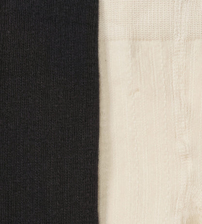 Set of 2 Ribbed Tights