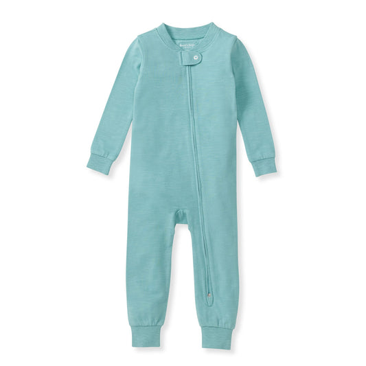 Honeysoft™ Footless Baby Sleeper - Seaglass Blue