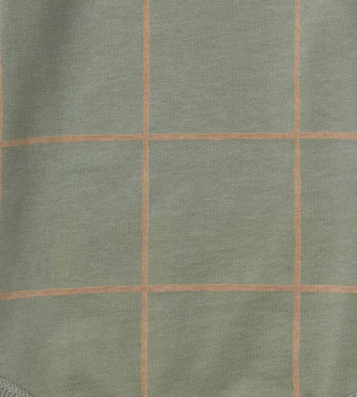 Swiss Check Neutral Bodysuit & Pant Set