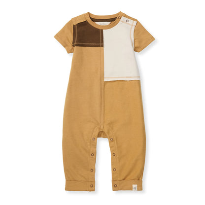 Organic Cotton Colorblocked Jumpsuit