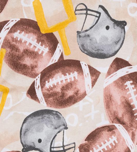 Football Season Organic Matching Women's Pajamas