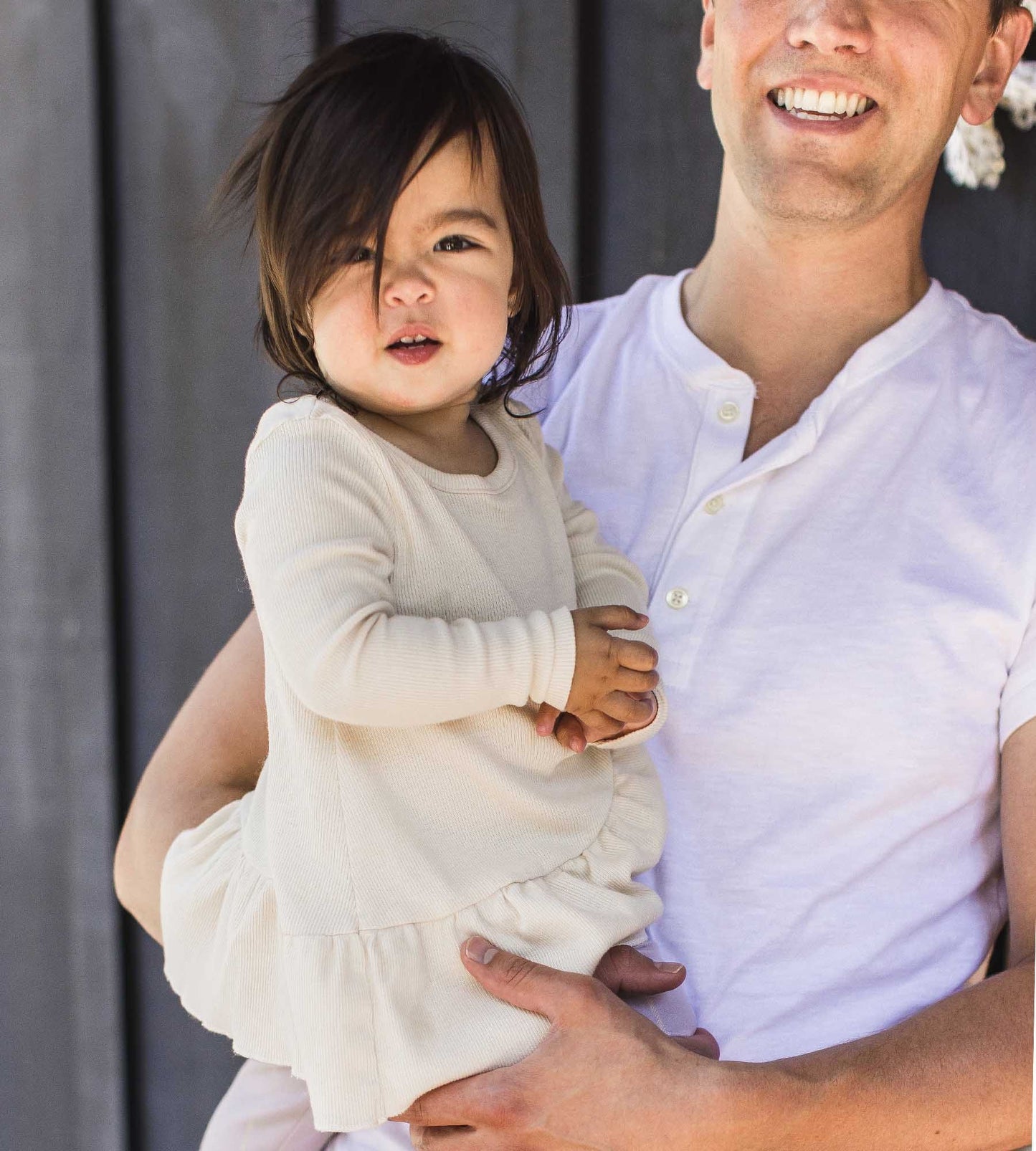 Organic Cotton Ribbed Top and Pants Set