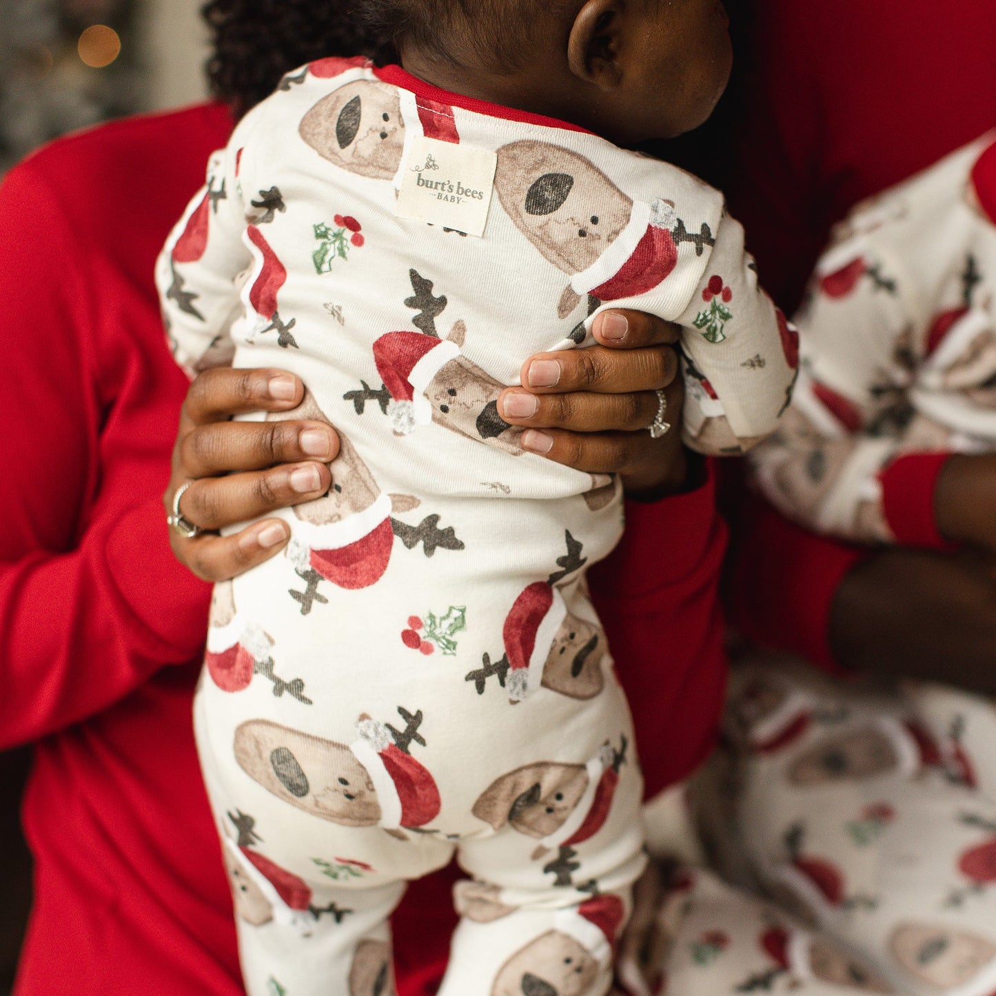 Guide My Sleigh Matching Organic Cotton Women's Pajamas
