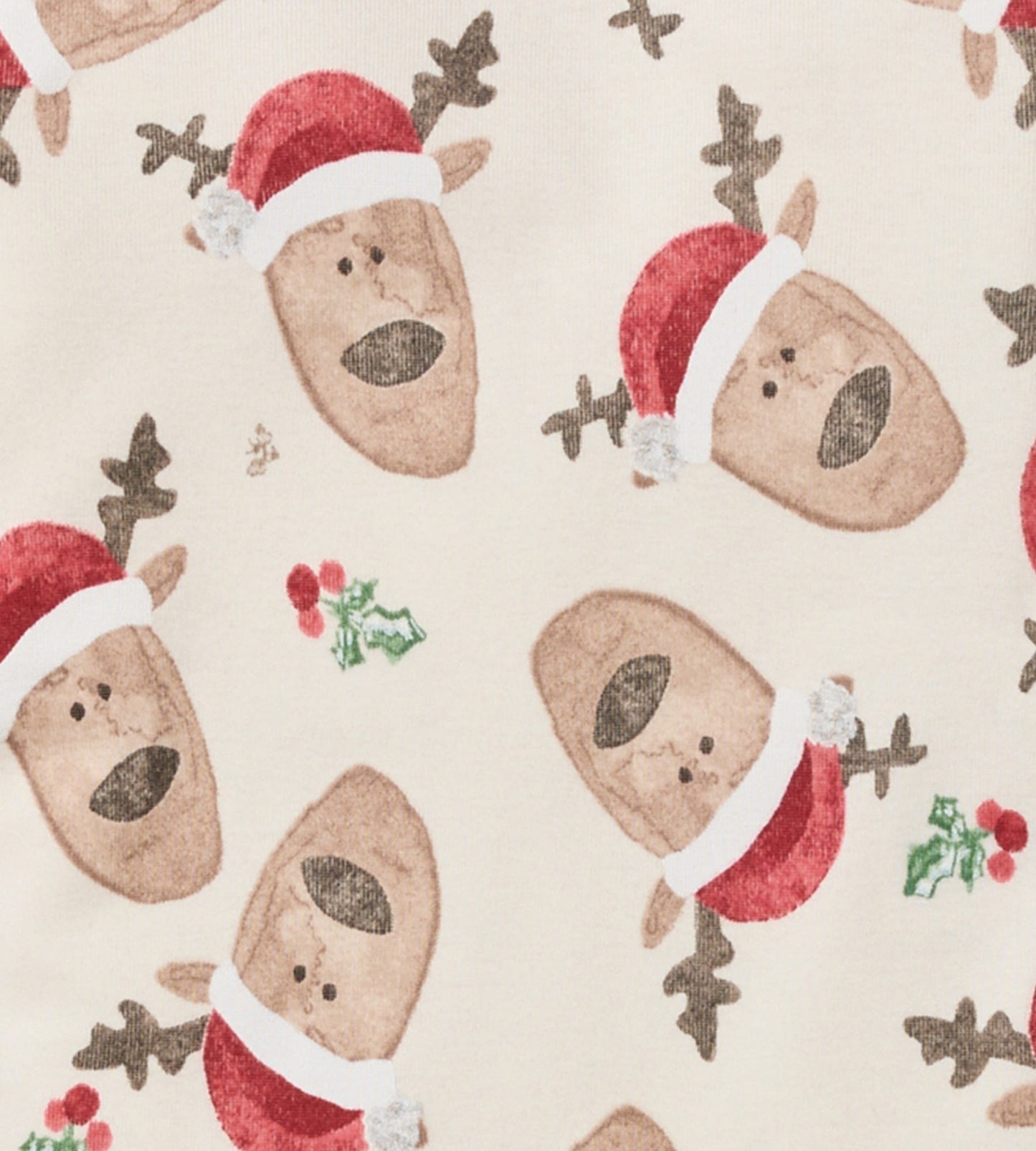 Guide My Sleigh Matching Organic Cotton Women's Pajamas