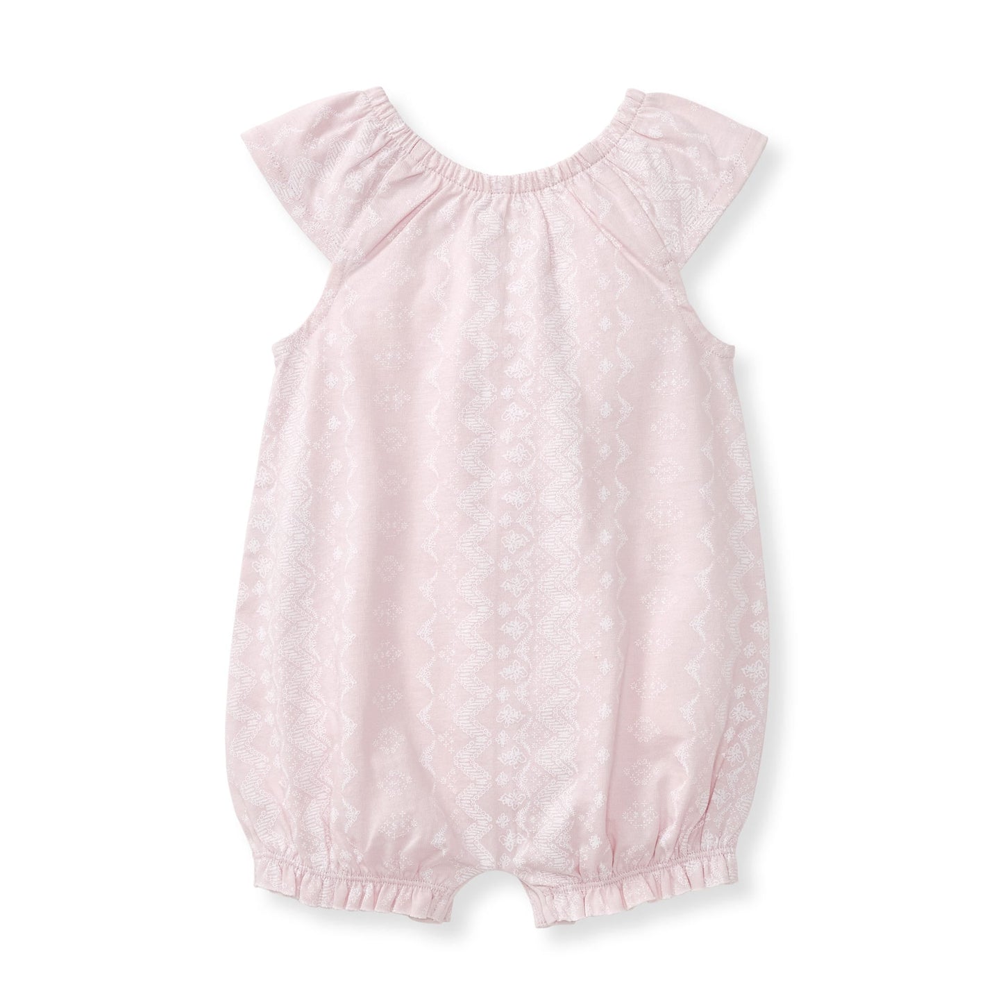 Brave Bandana Organic Baby Girl Bubble Romper