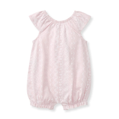 Brave Bandana Organic Baby Girl Bubble Romper