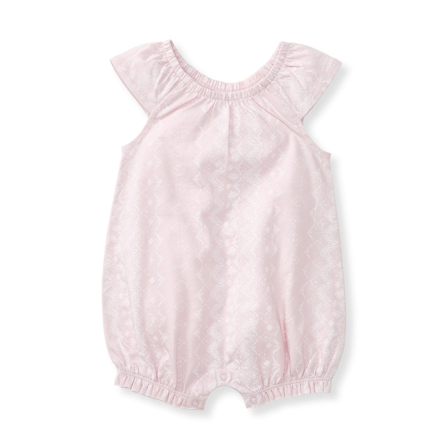 Brave Bandana Organic Baby Girl Bubble Romper