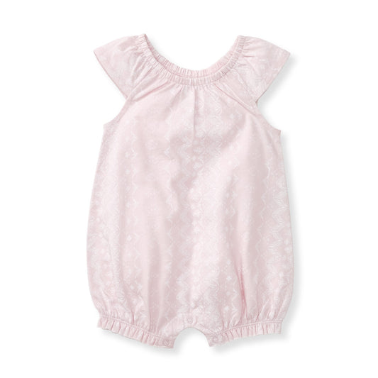 Brave Bandana Organic Baby Girl Bubble Romper