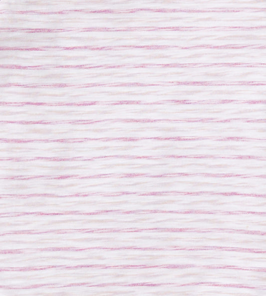 Slub Stripe Baby Girl Bodysuit Set