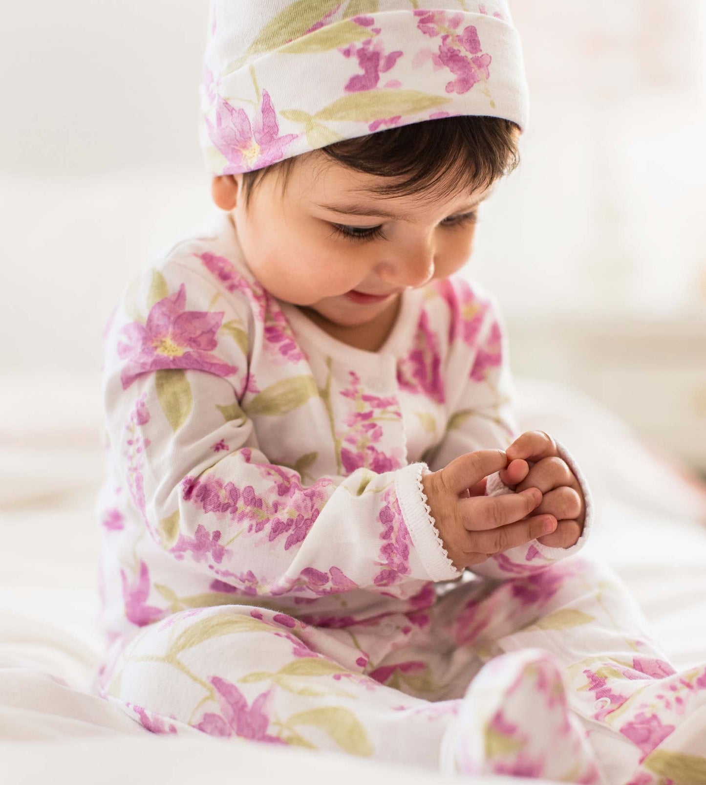 Peaceful Garden Organic Jumpsuit Set