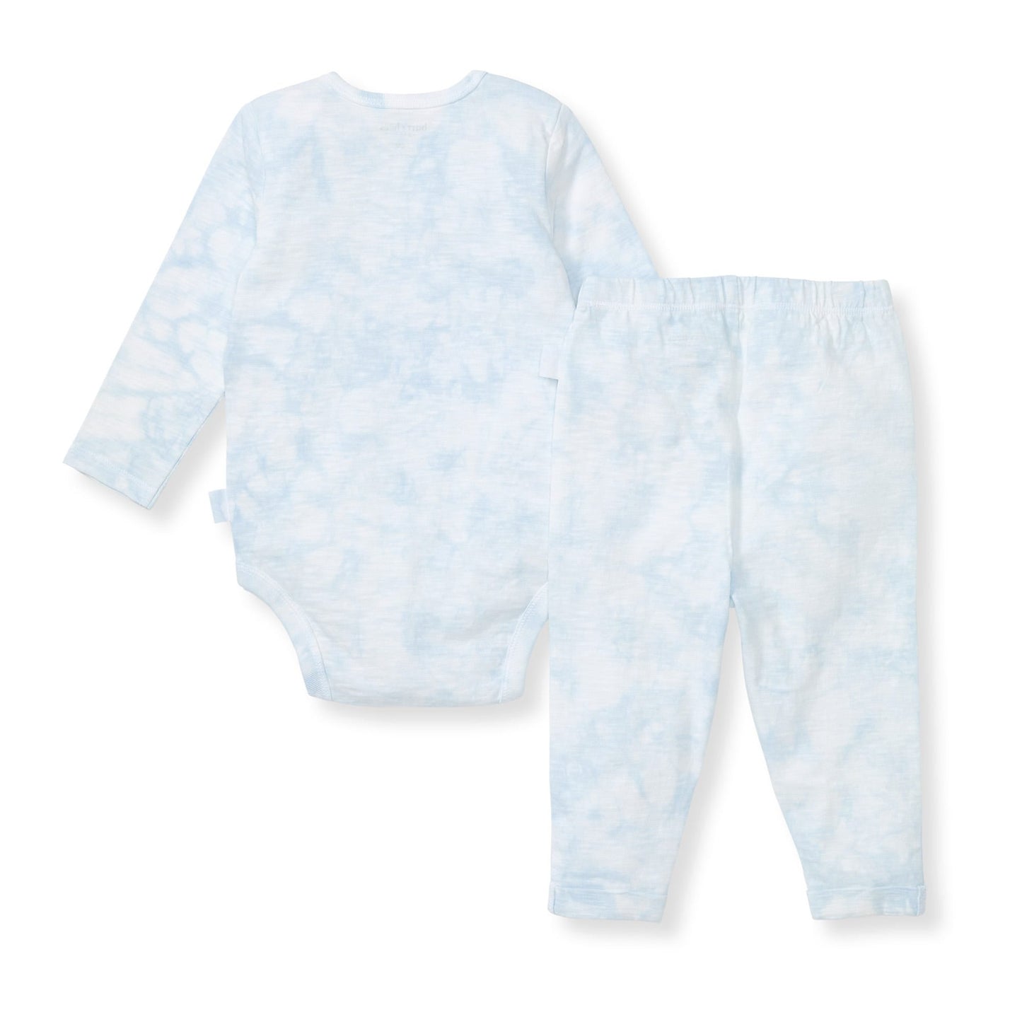 Desert Tie Dye Organic Cotton Boy Bodysuit Set