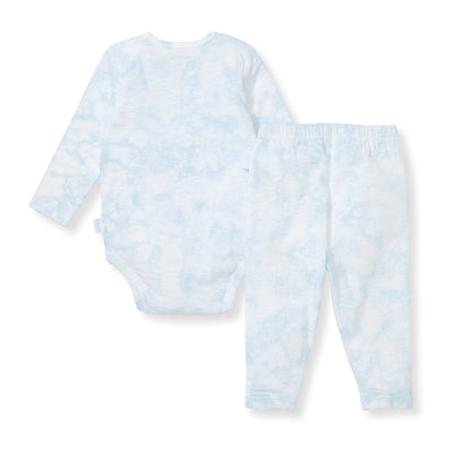 Desert Tie Dye Organic Cotton Boy Bodysuit Set