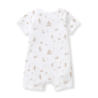 Desert Life Organic Cotton Baby Romper