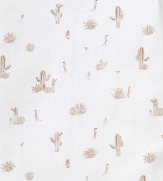 Desert Life Organic Cotton Baby Romper