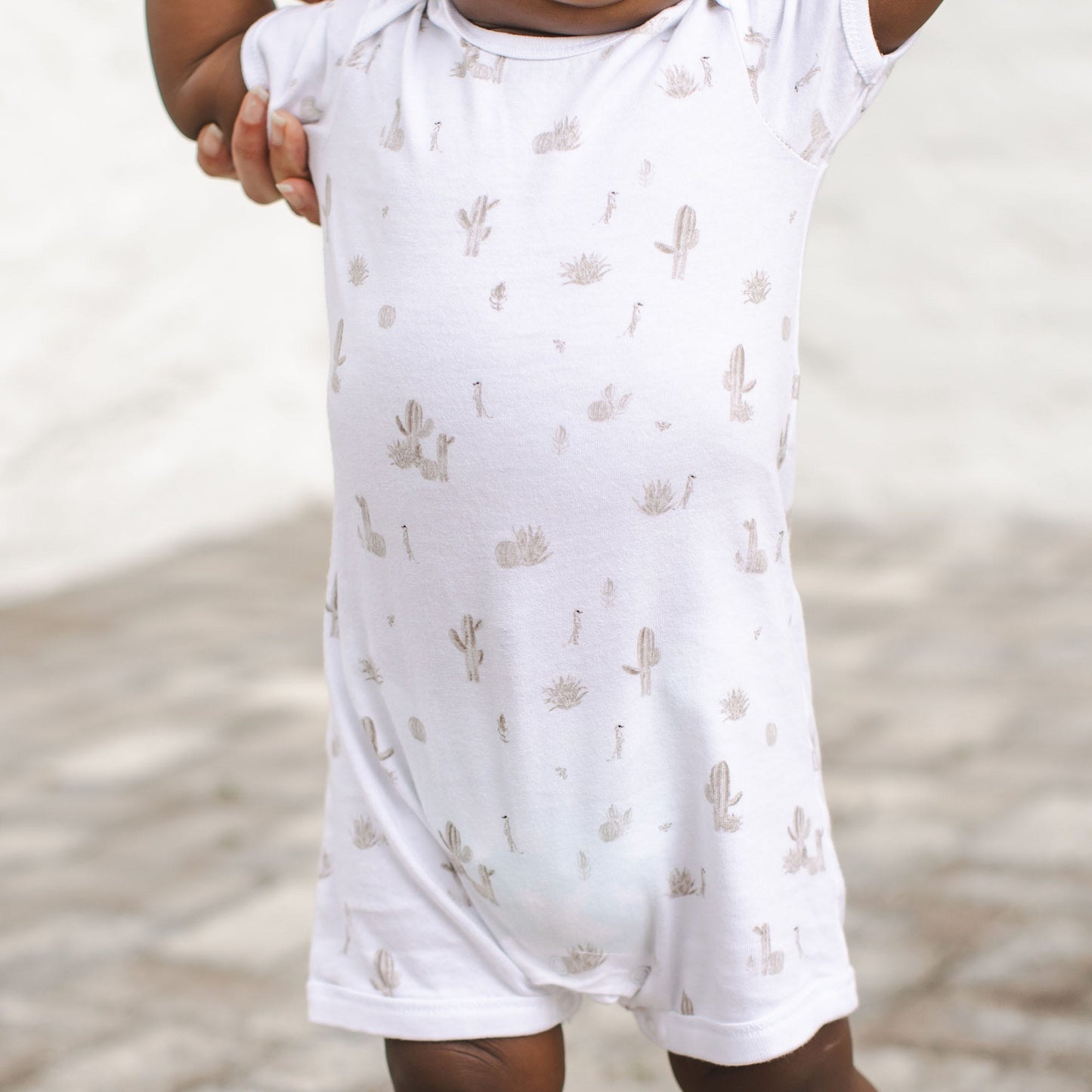 Desert Life Organic Cotton Baby Romper