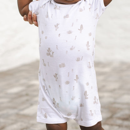Desert Life Organic Cotton Baby Romper