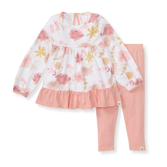 Vacay Floral Organic Cotton Set