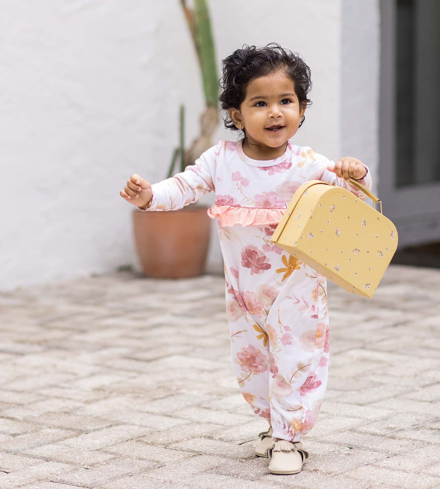 Vacay Floral Organic Cotton Jumpsuit