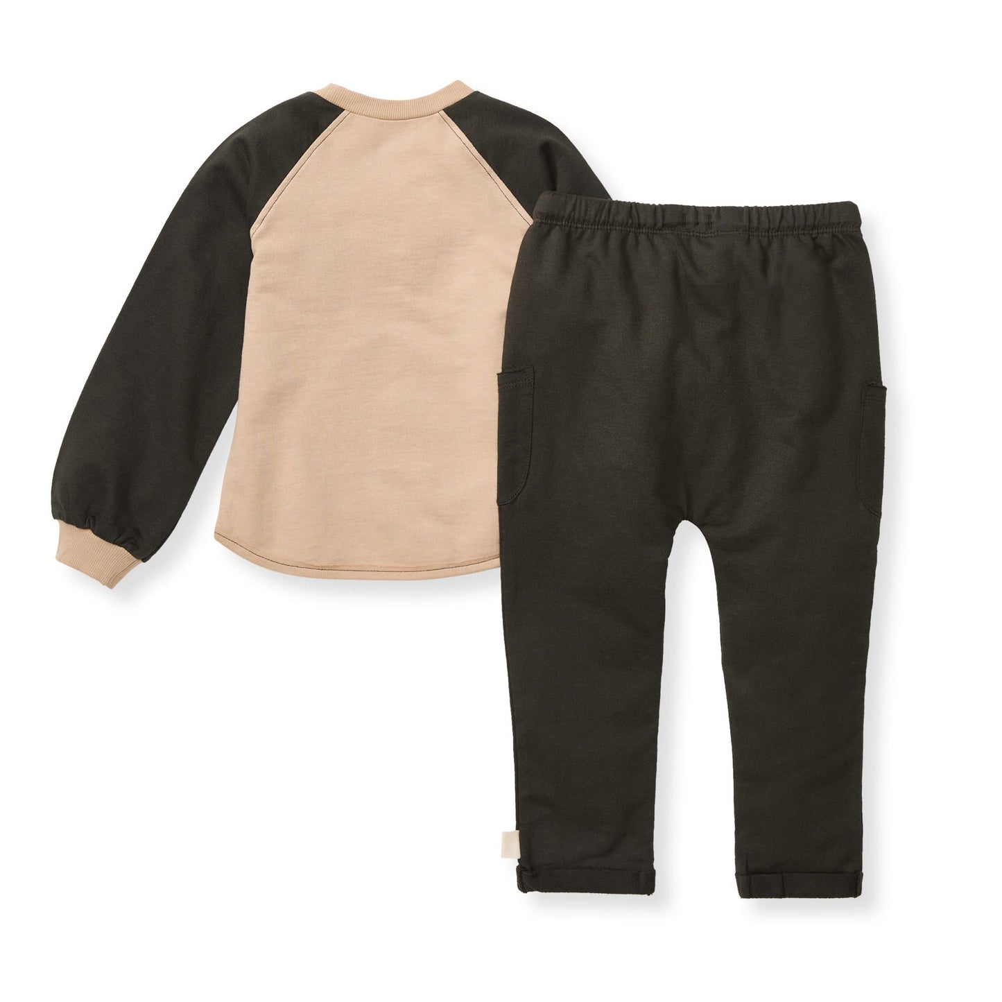 Organic Cotton Raglan Crewneck Set