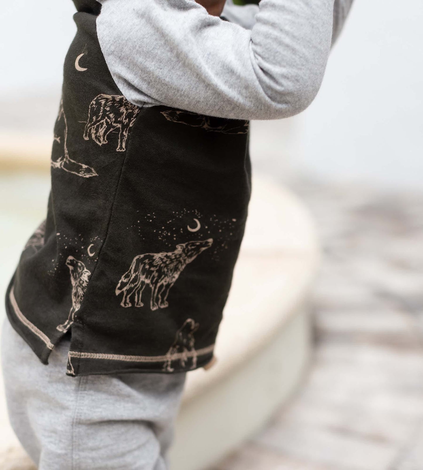 Desert Wolves Organic Cotton Set