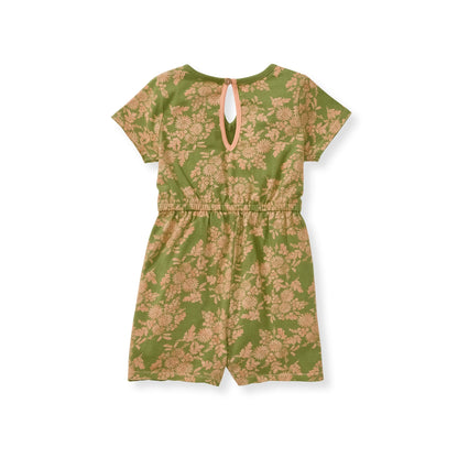 Vibrant Garden Baby Girl Romper