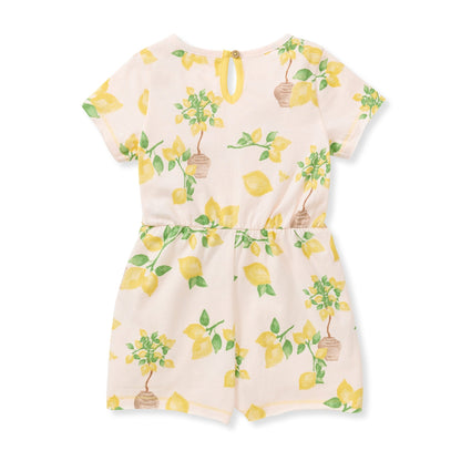 Island Lemons Organic Cotton Girl Romper