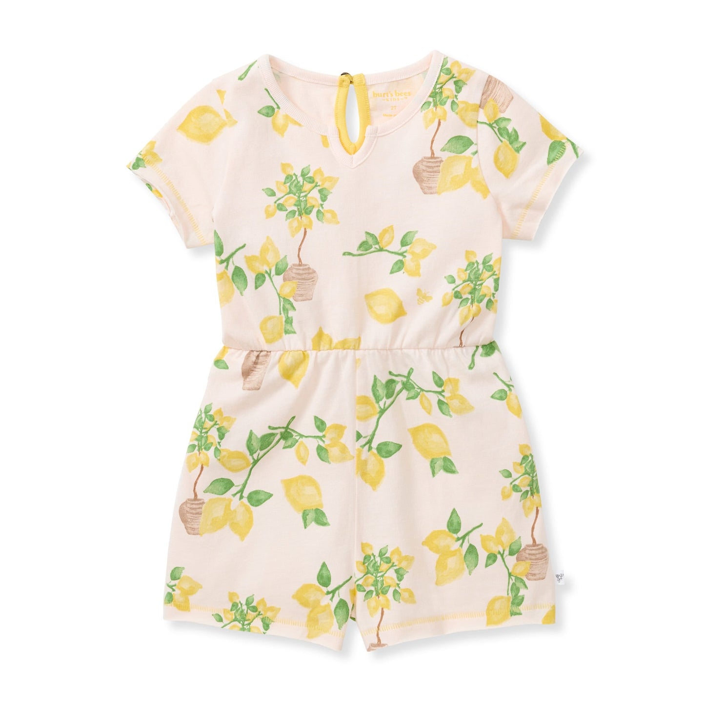 Island Lemons Organic Cotton Girl Romper
