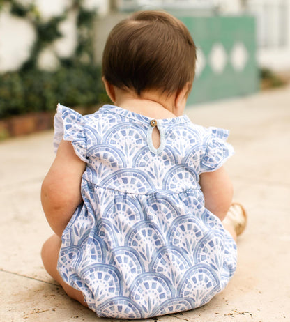 Ocean Gems Baby Girl Romper 2 Pack Set