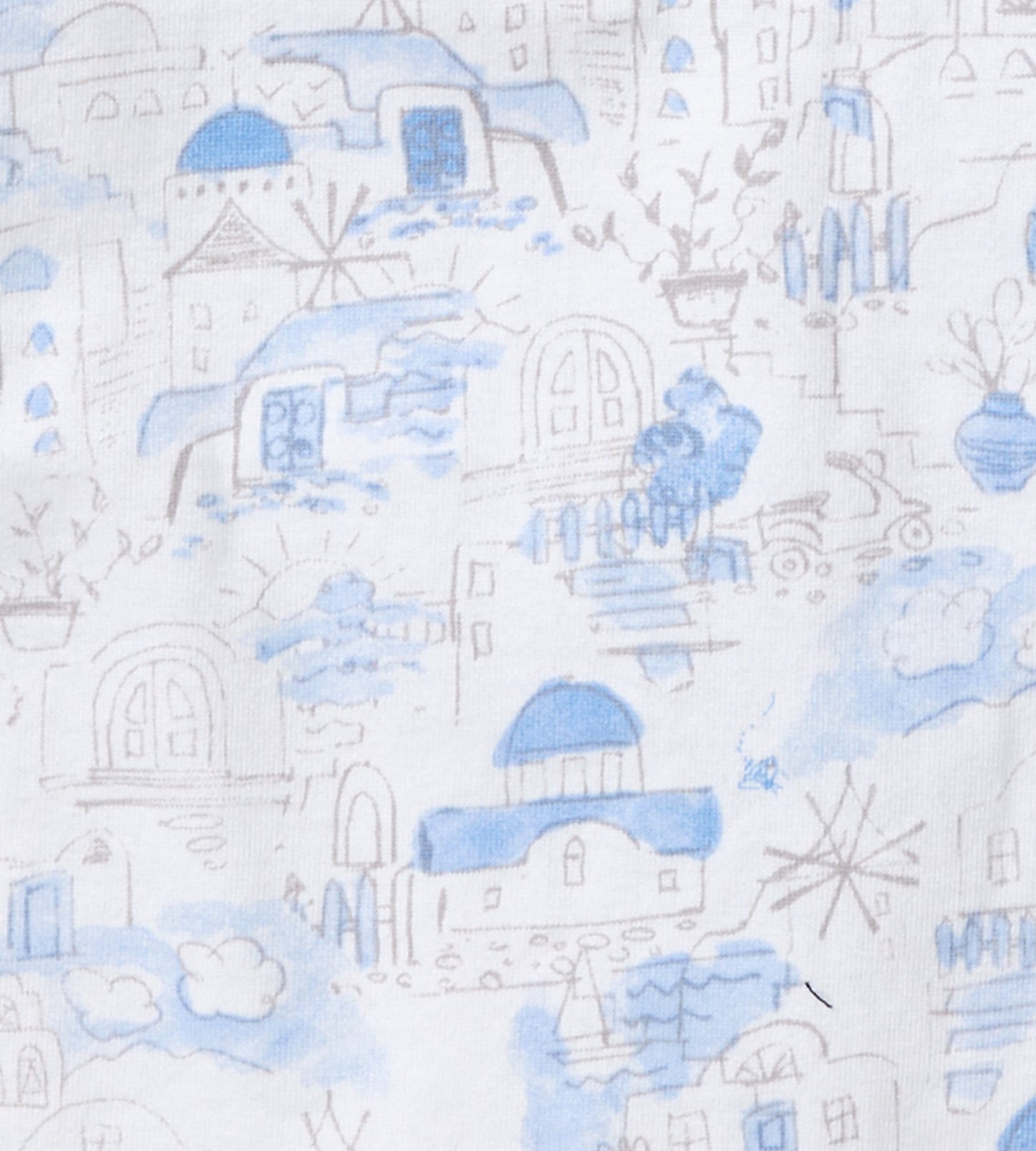 Santorini Organic Baby Boy Romper