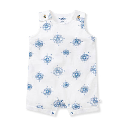 Little Explorer Organic Baby Boy Romper