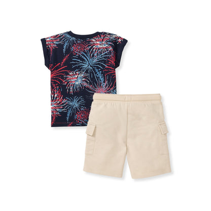Celebrate America Baby Boy Top & Shorts Set