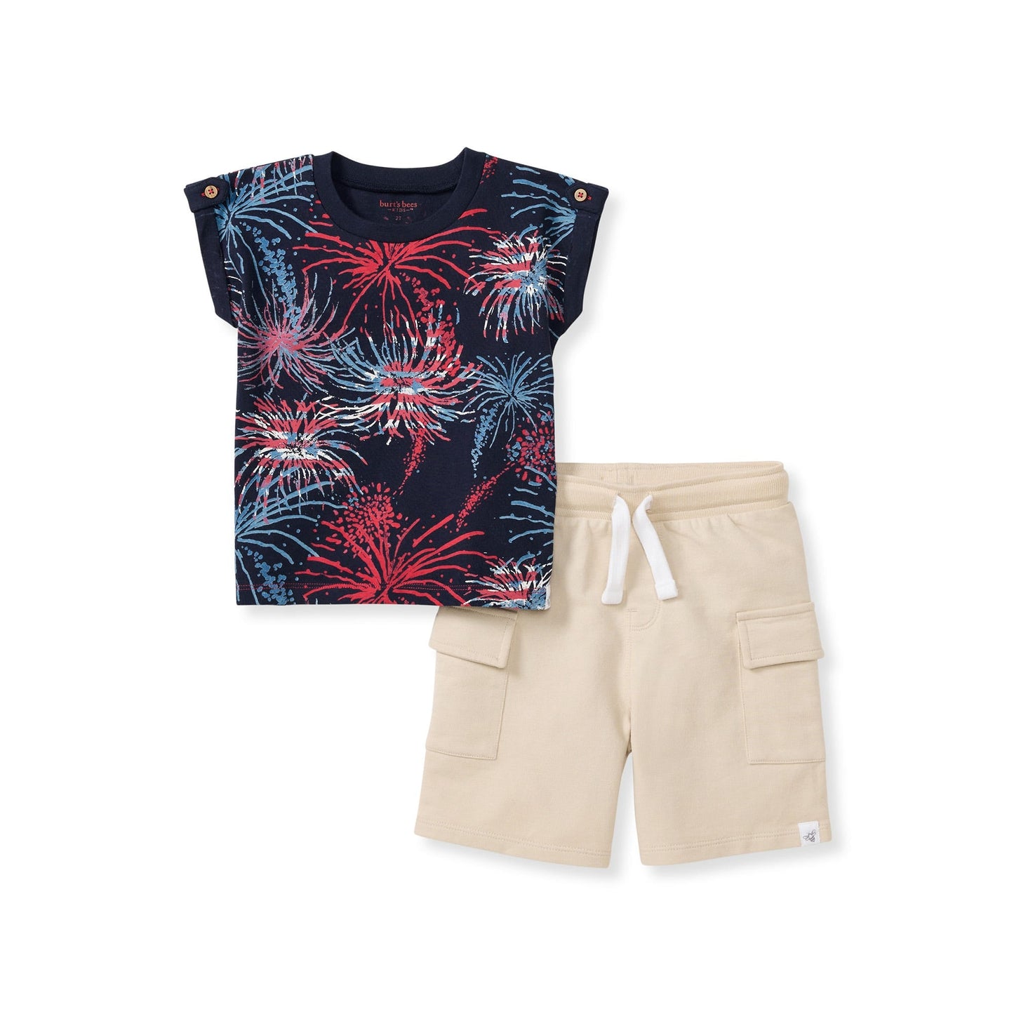 Celebrate America Baby Boy Top & Shorts Set