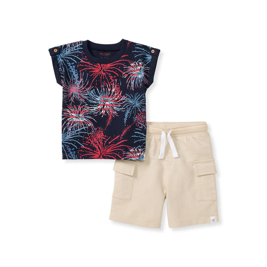 Celebrate America Baby Boy Top & Shorts Set