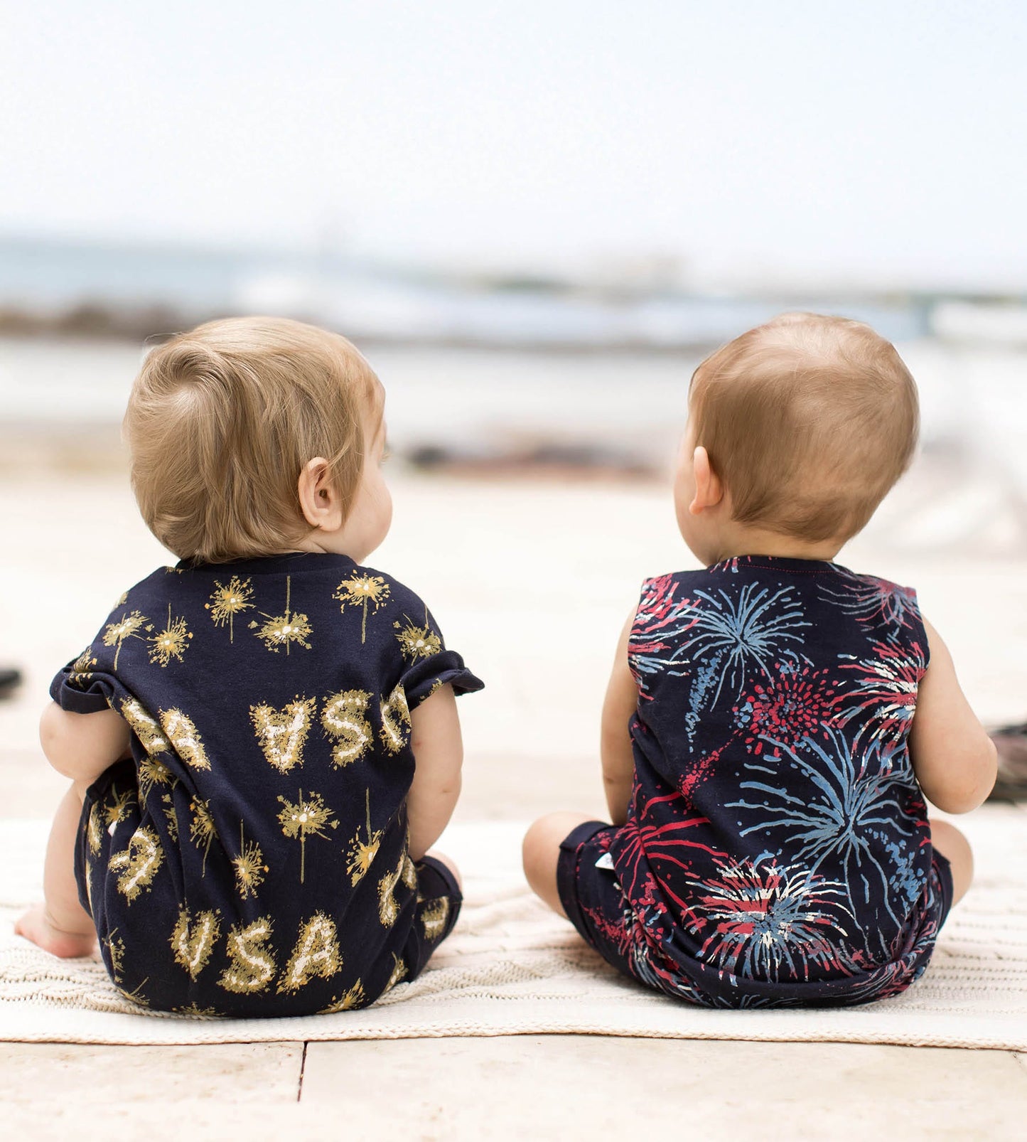 USA Organic Cotton Baby Romper