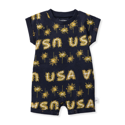 USA Organic Cotton Baby Romper