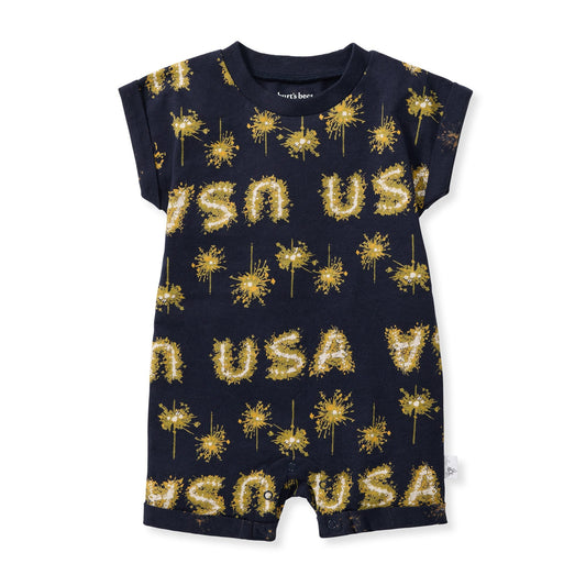 USA Organic Cotton Baby Romper